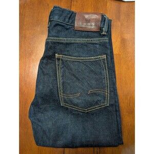 Scotch & Soda Jeans Shrunk Blauw Mercer Blue Straight Leg Denim Womens Sz 29x30